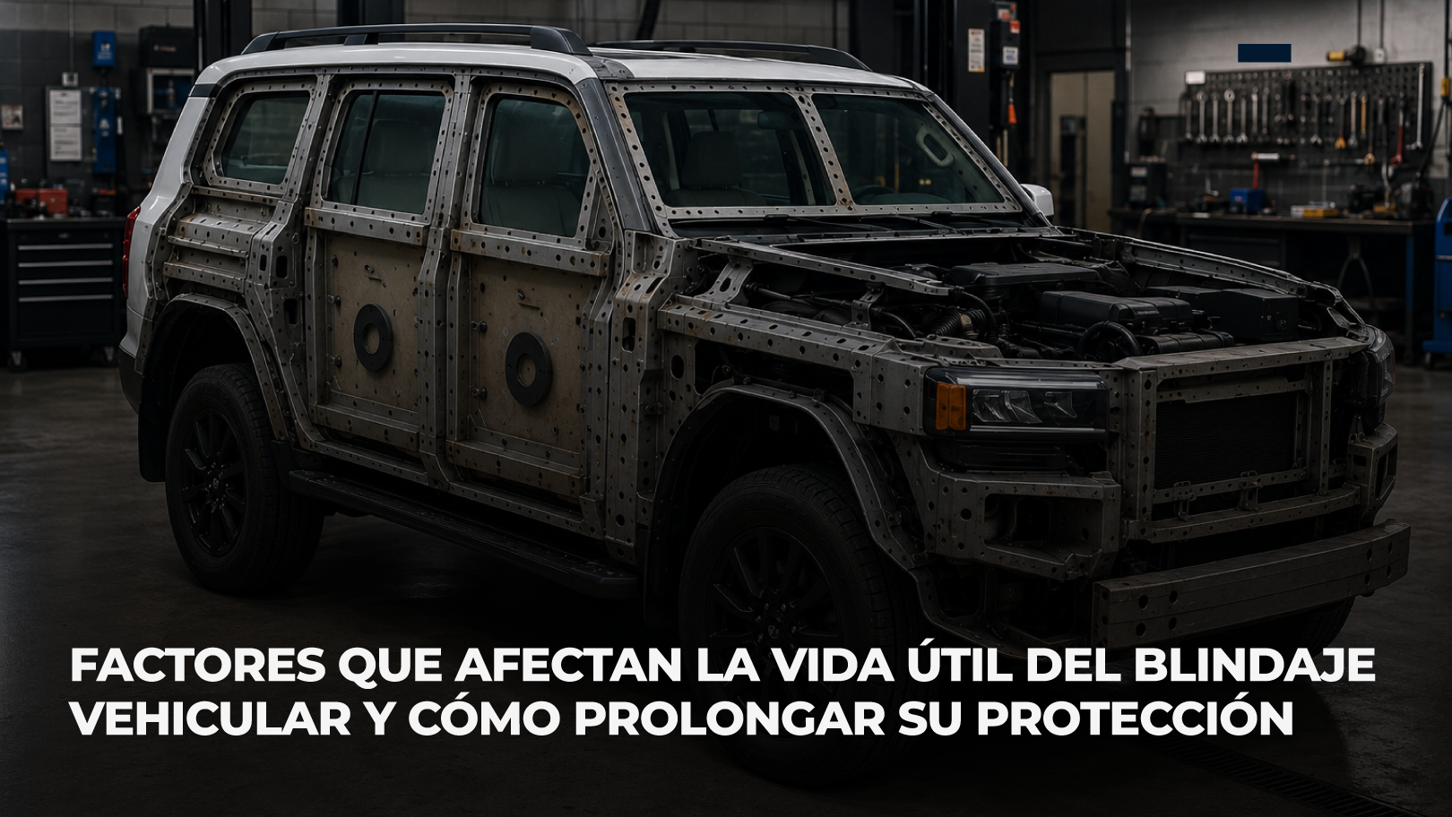 mantenimiento vehículos blindados